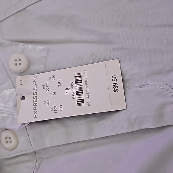 Woman express Jean pants nwt 7 8 - Picture 8 of 8